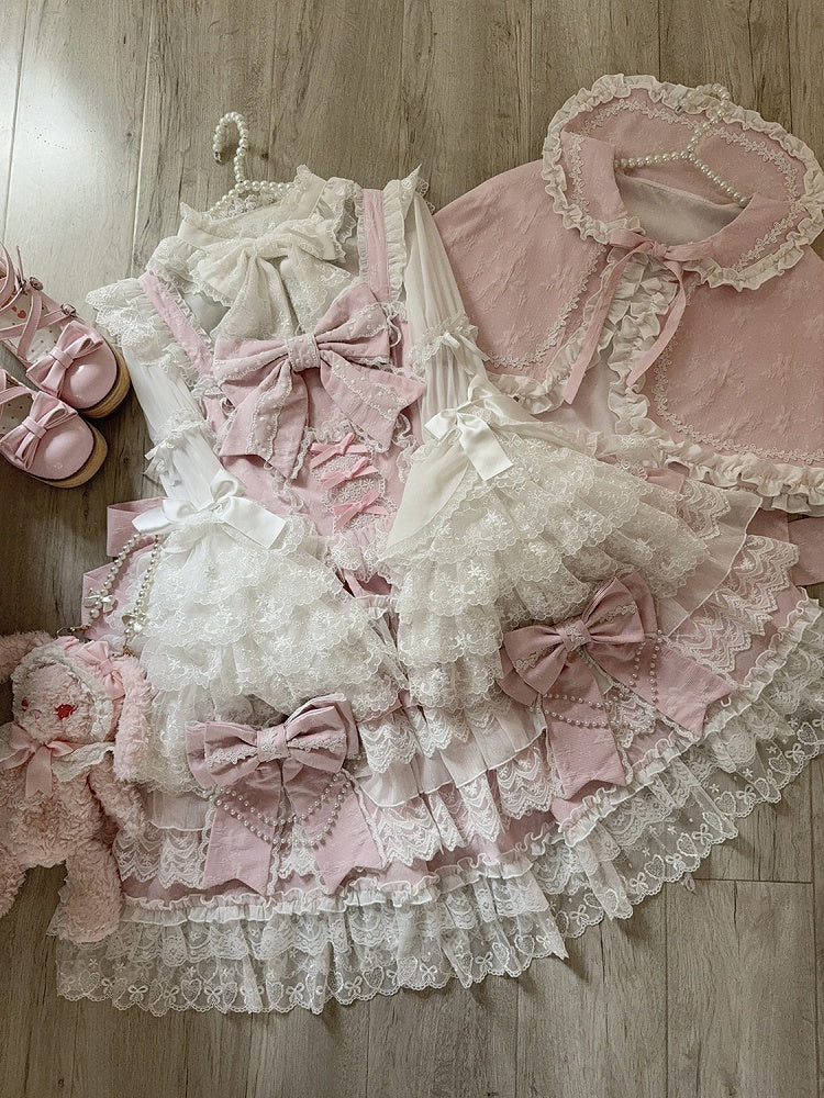 Cape / Black Red Pink Blue