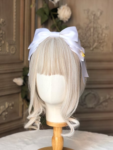 Crown Lolita Bow Optionen mit Charm Farbe Golden Large KC – 15