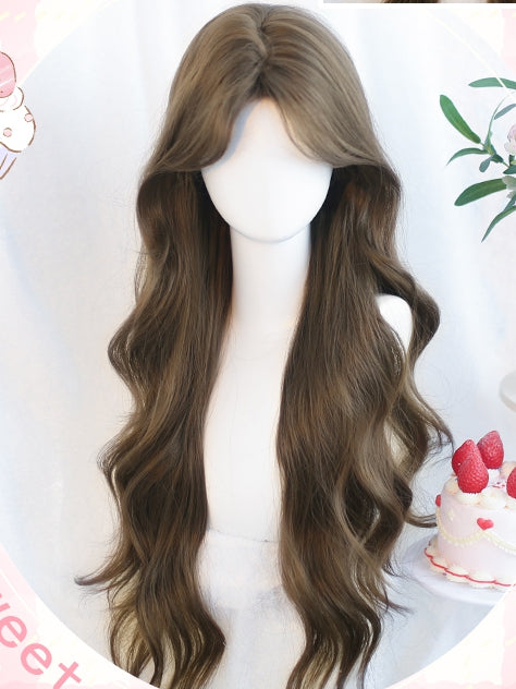 Wig Long Wavy 65-70cm Brown