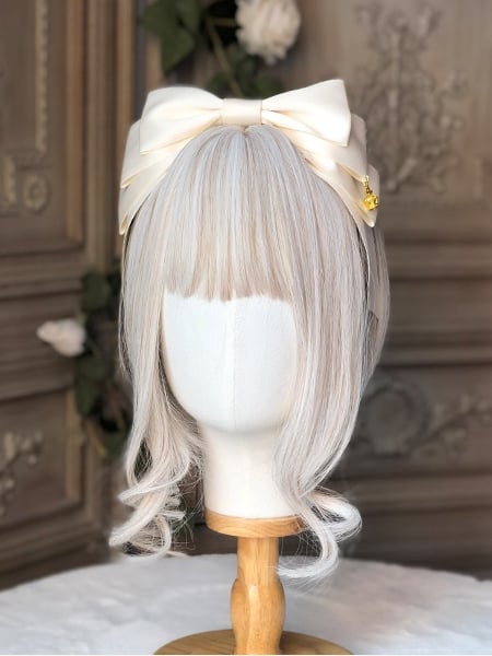 Crown Lolita Bow Optionen mit Charm Farbe Golden Large KC – 15