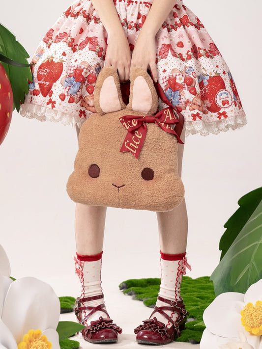 コーヒーバニーぬいぐるみクロスボディ