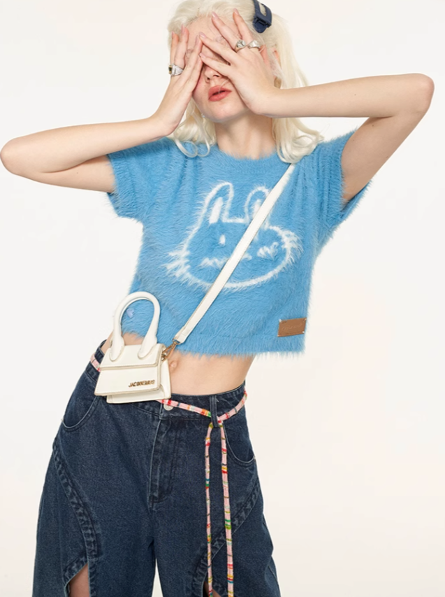 Animal Knit American Retro Summer