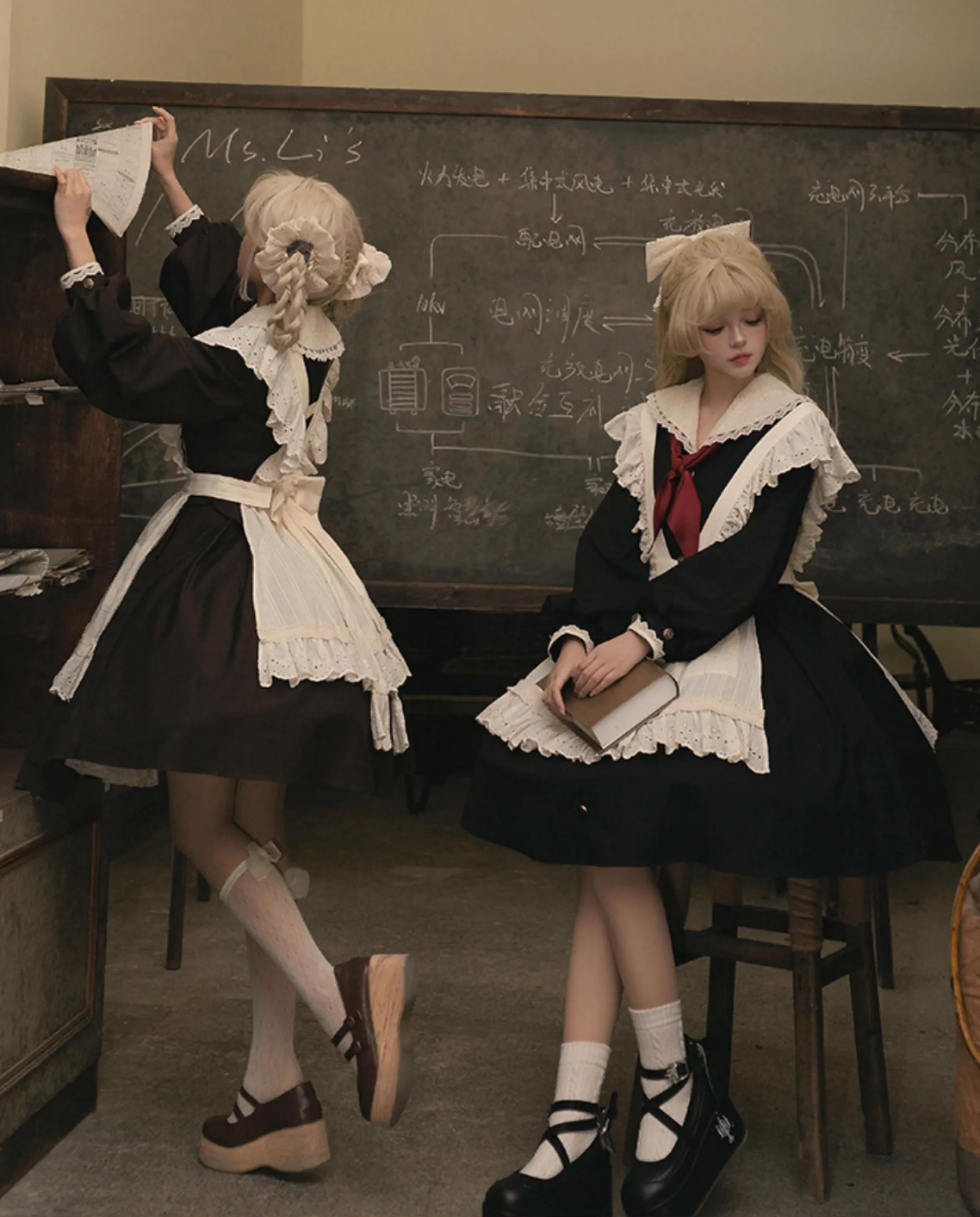 Hair Chou Elegant June Series + Ribbon reservations: Eva for 1 Apron chou Deadline
