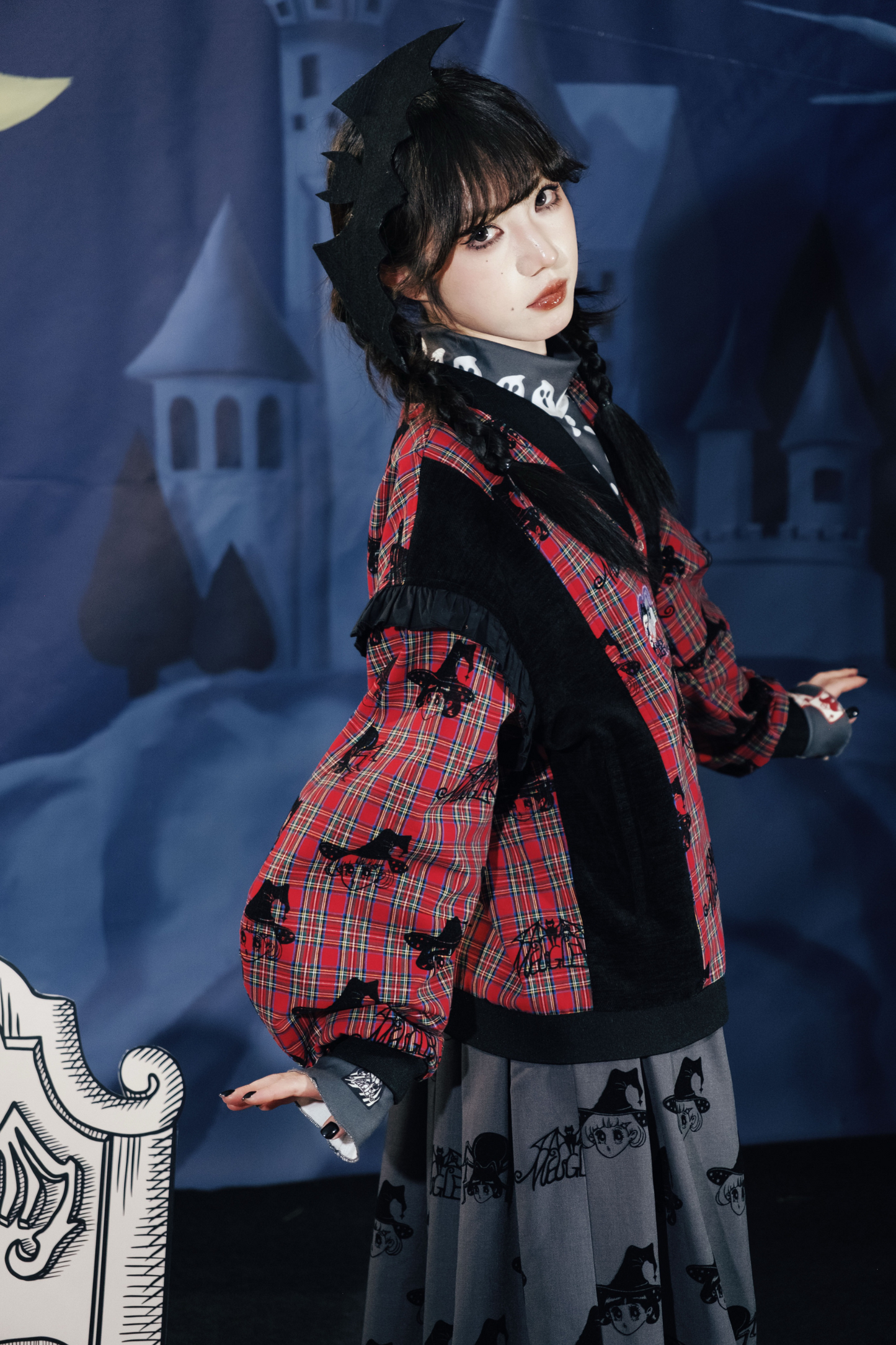 Mädchenjacke Dark Vampire