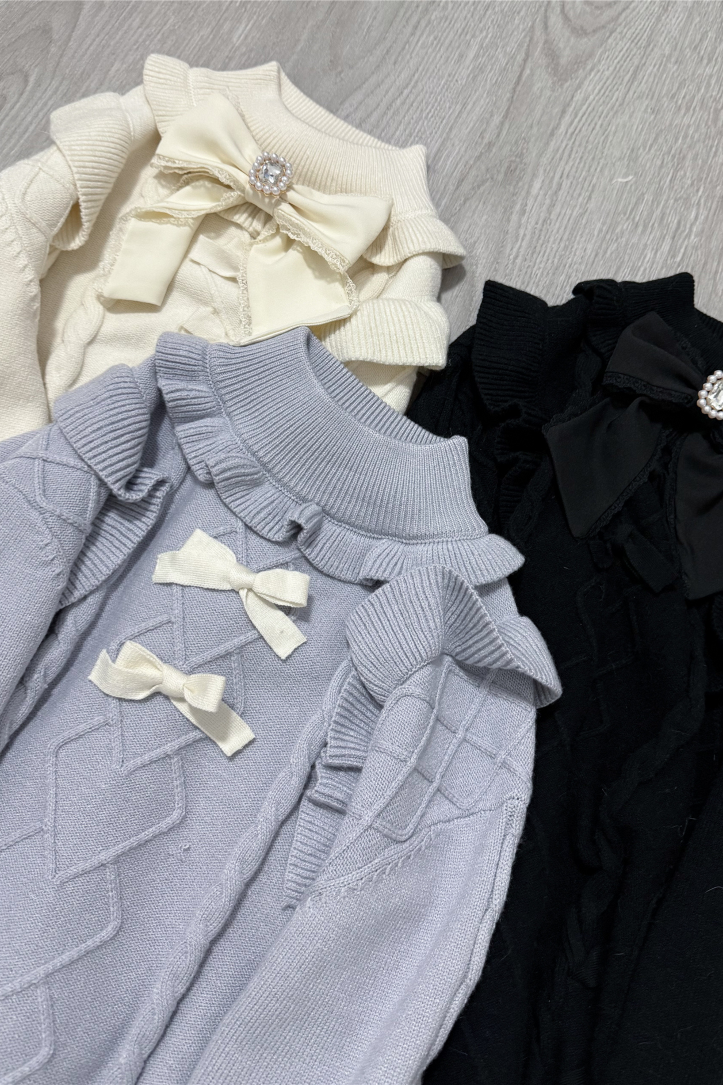 Sweater Dress Sleeve Flying Neck High