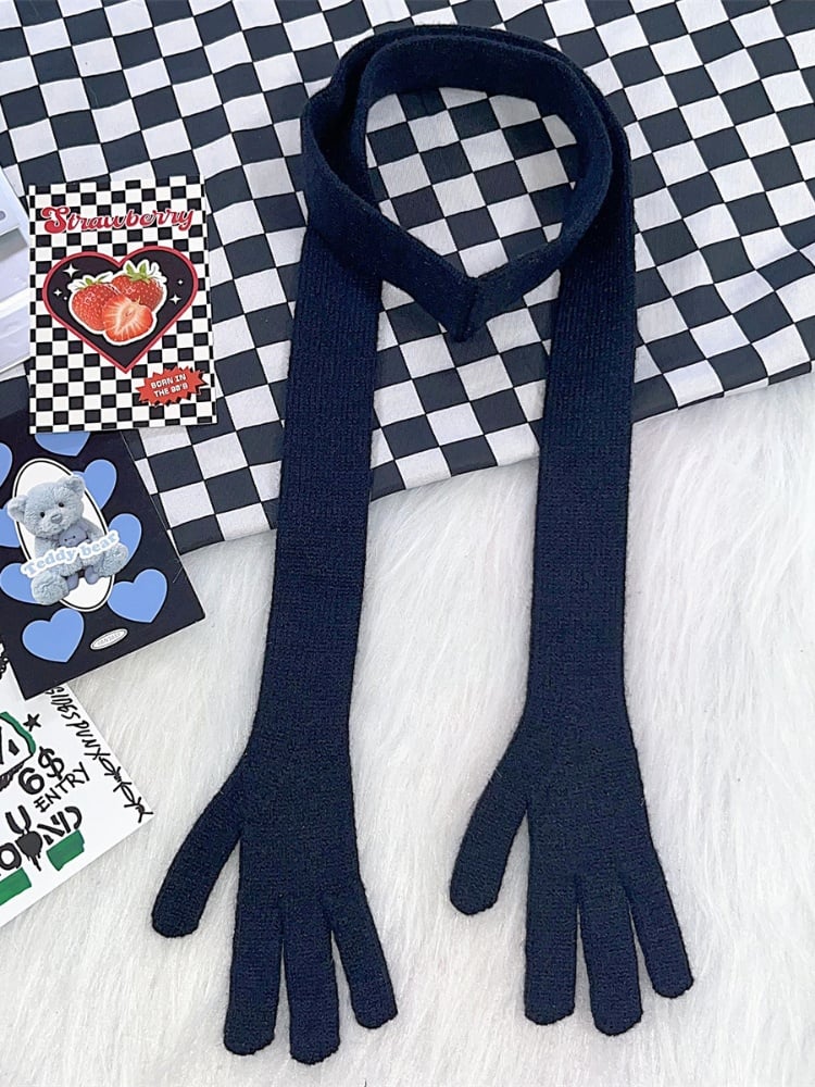 Y2K Hand-shaped Scarf