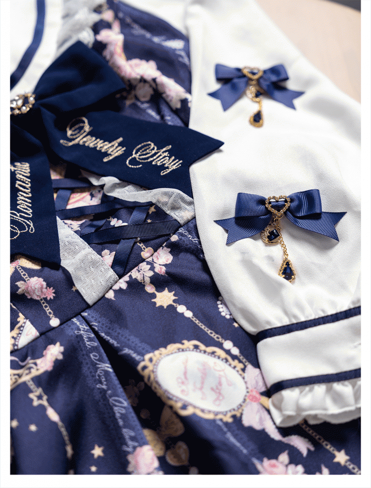 Colors 5 Kei Jirai Celestial Moon Star Gemstone Collection Bowknot Hairclips