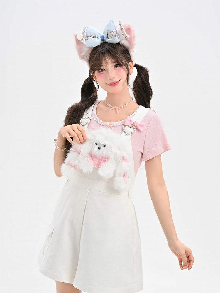 Kawaii Yume T-Shirt Pink Round Neck