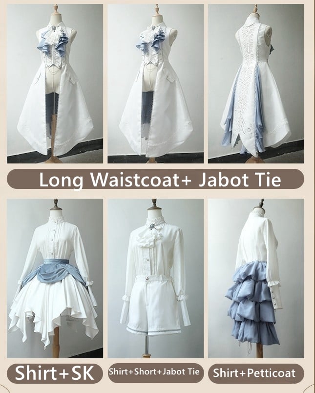 White Lolita Ouji Shorts Prince