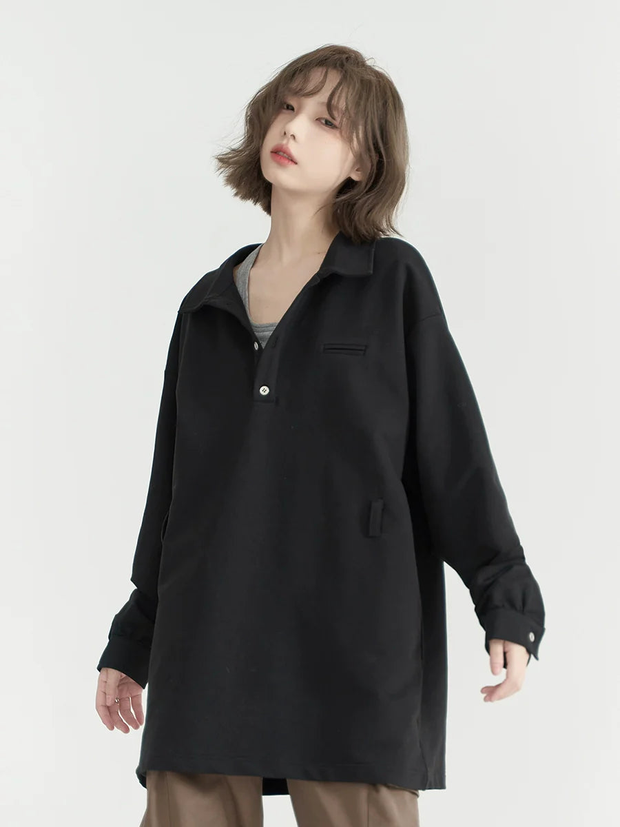 Polo Loose Top Mittellang