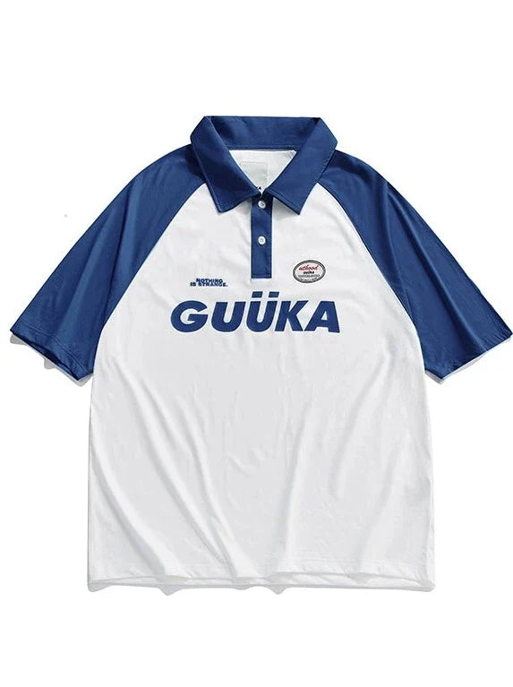 Tops Bicolor American Over Logo