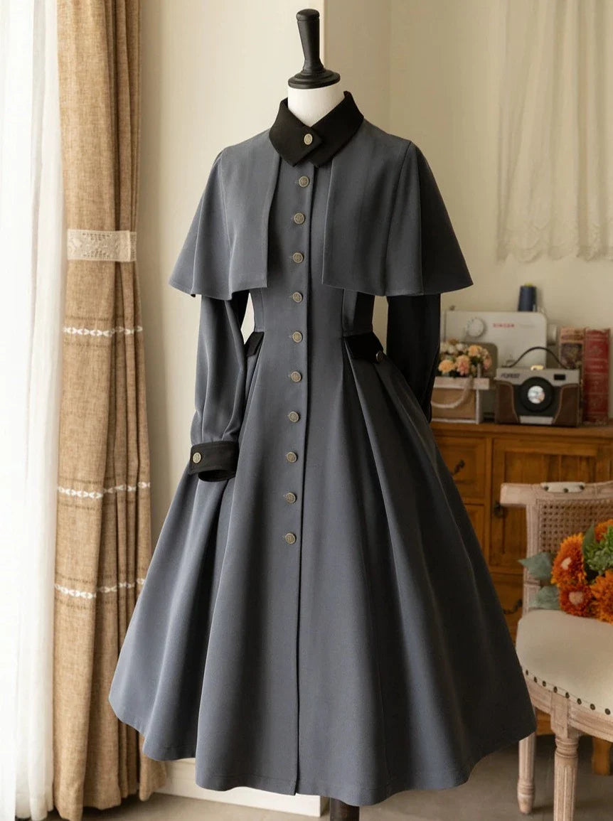 Manteau élégant rétro classique