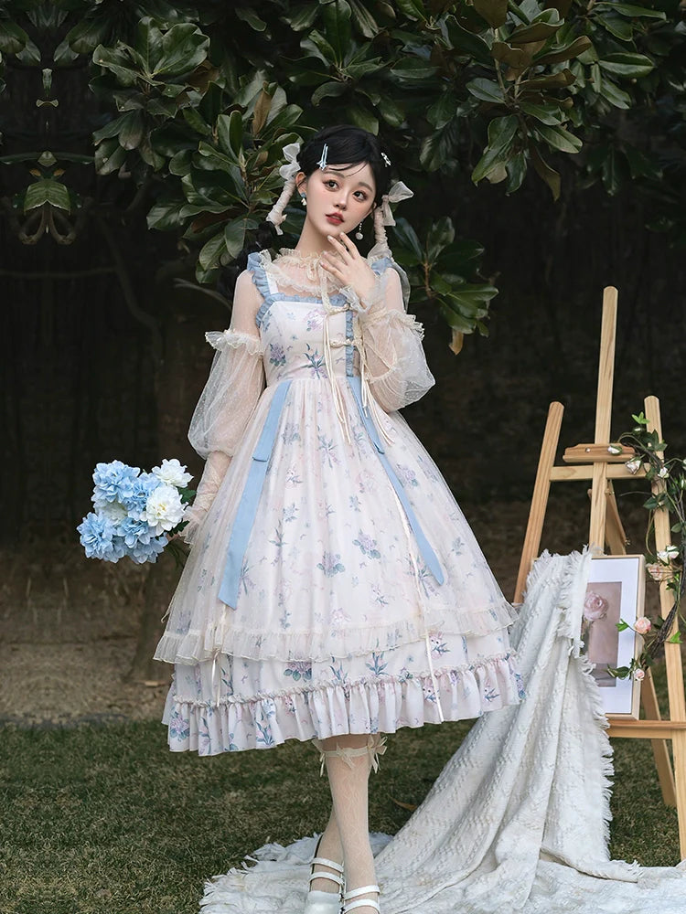 Flower Dress Light Summer Camisole Lolita