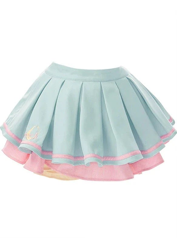 Chemise de marin à col glace + jupe d'eau de lapin