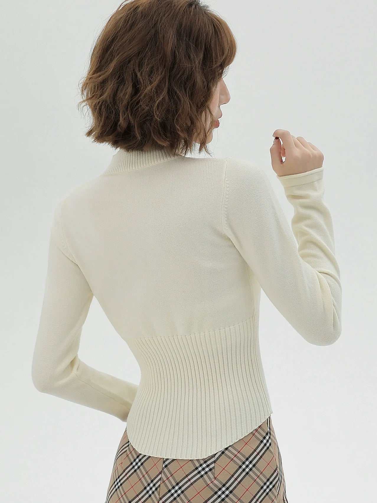 Slim Square Top Design Waist Neck Halter