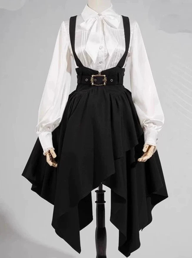 Ensemble Lolita de style gothique foncé