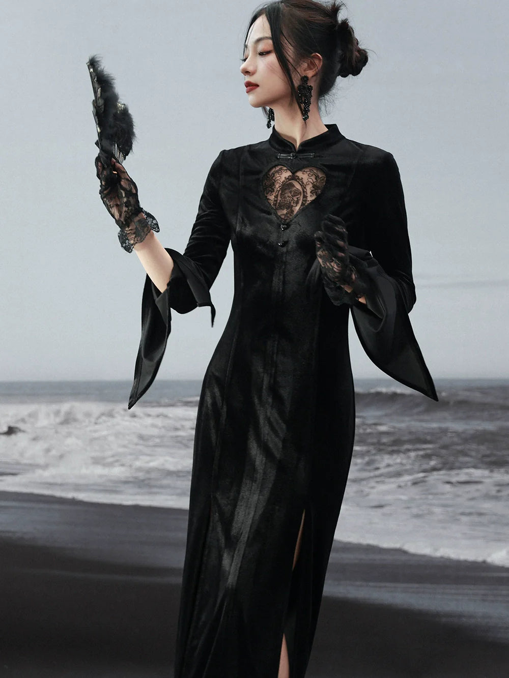 Dress Style Dark Velvet Gothic
