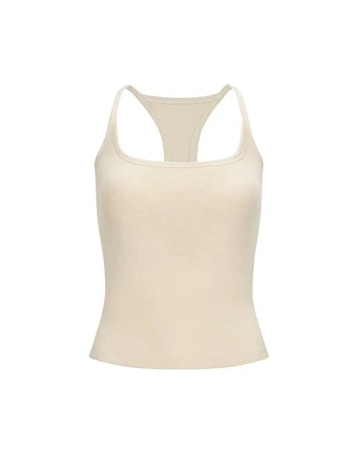 Camisole en tricot à bretelles pour fille sexy