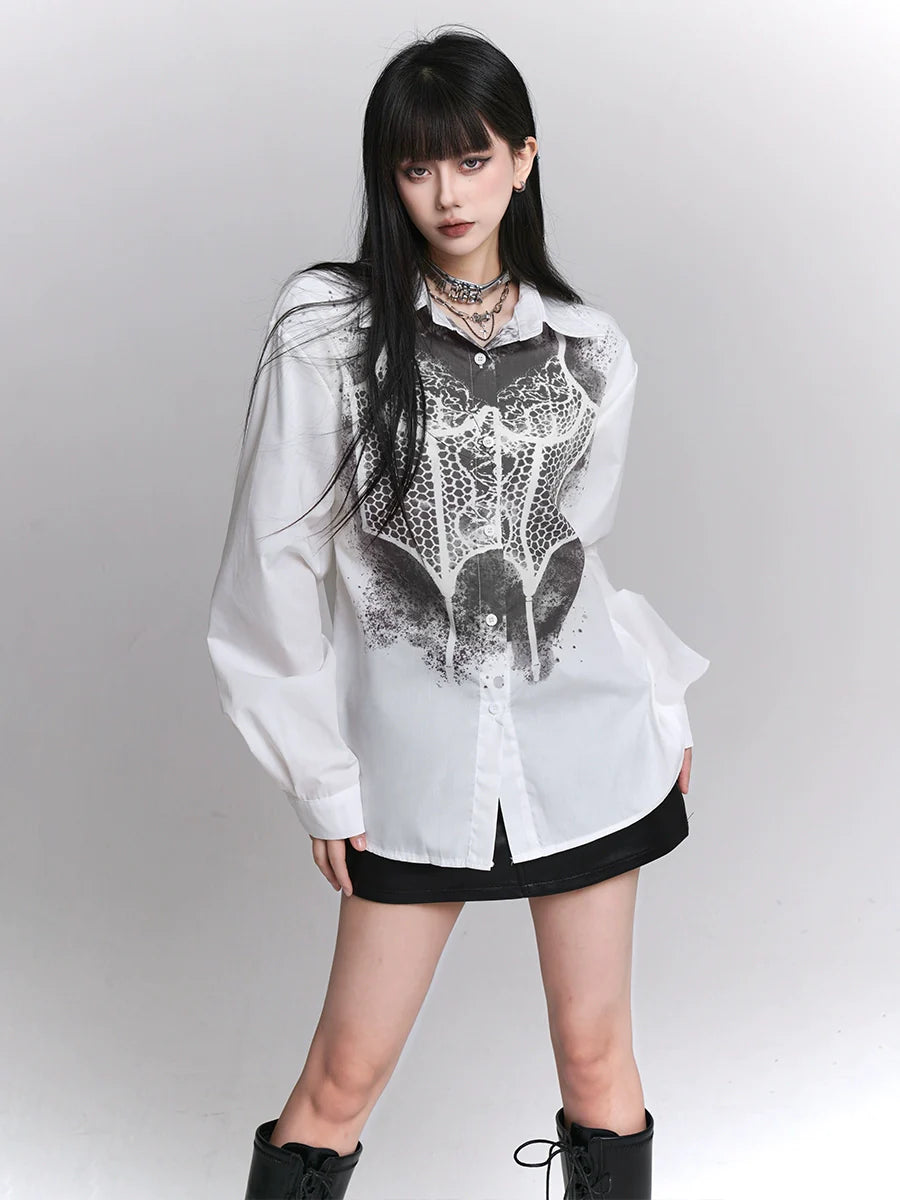 Shirt Dark Girl Ghost Mode