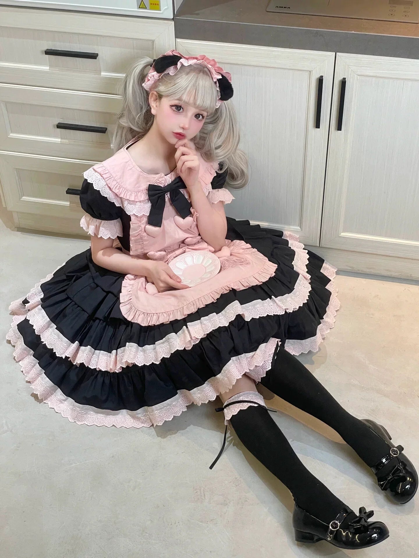 メイドロリータベビードレスかわいい