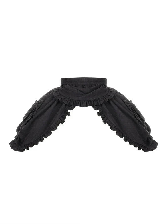 Ensemble de robe de nuit brodé de poupées imprimées