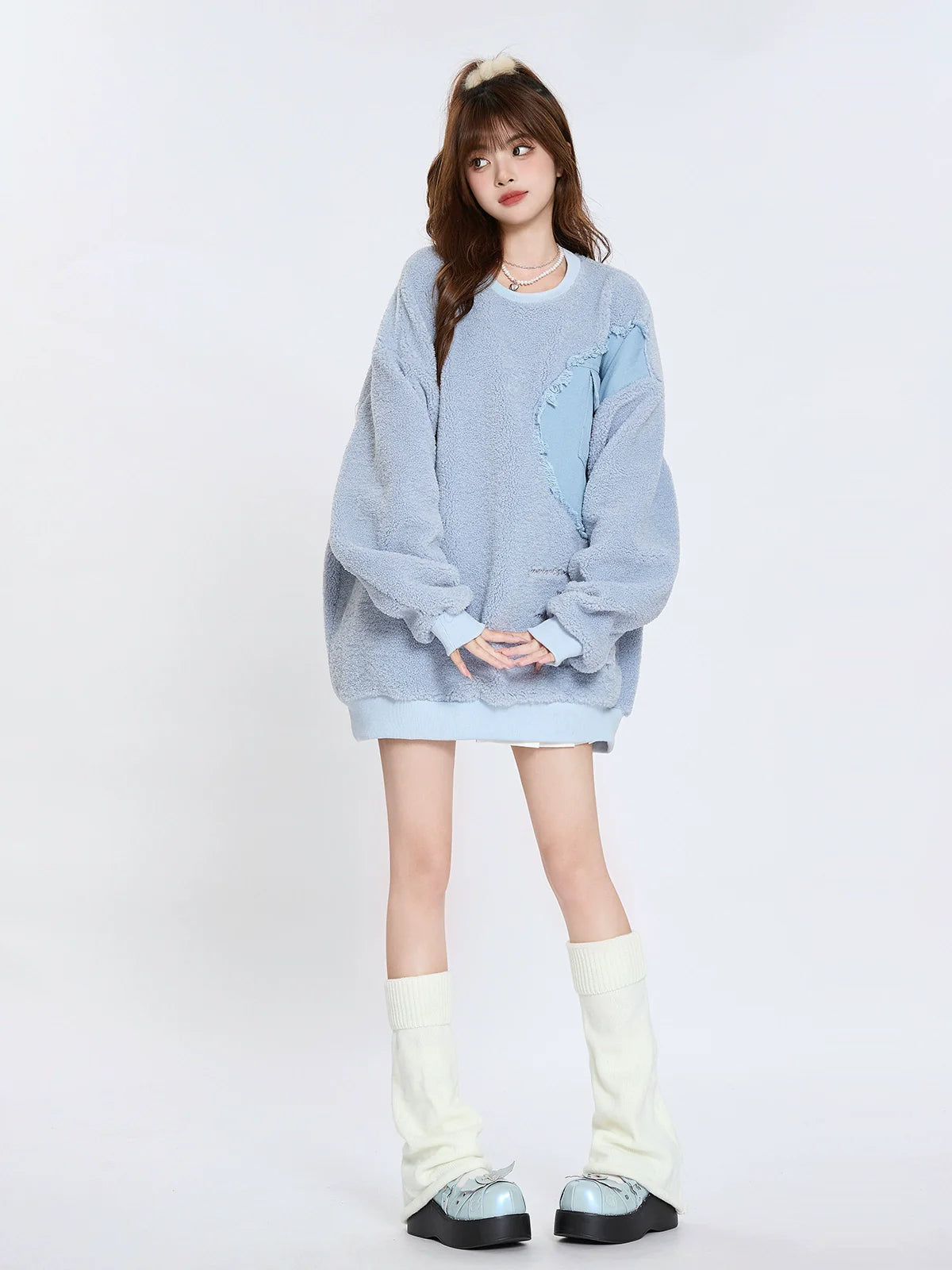 Over Boa American Loose Tops