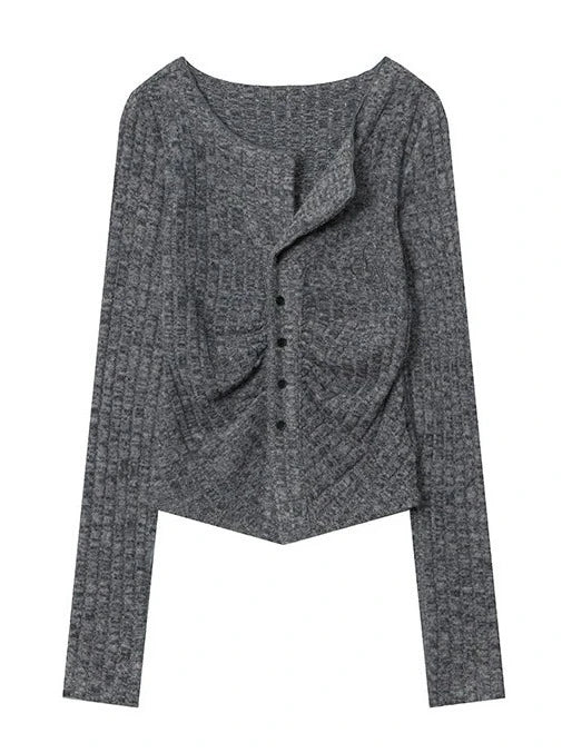 Button Dusty Cardigan