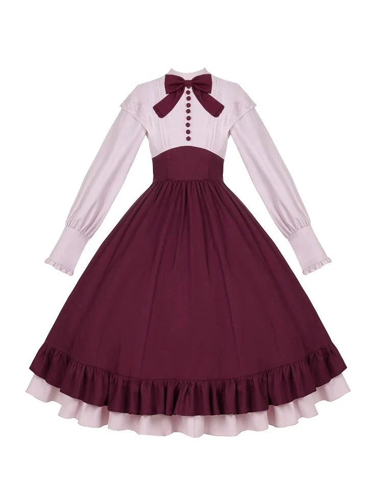 Rose Piece Lolita Faux Kula Dress Two