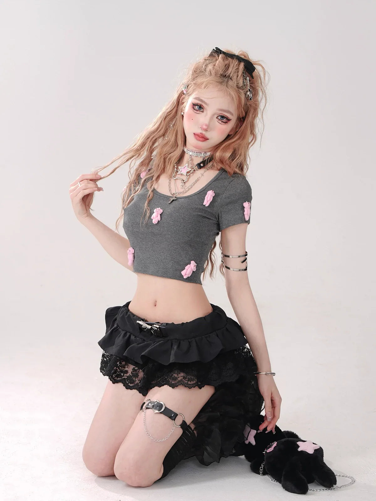 Sweet Short Girl Tops