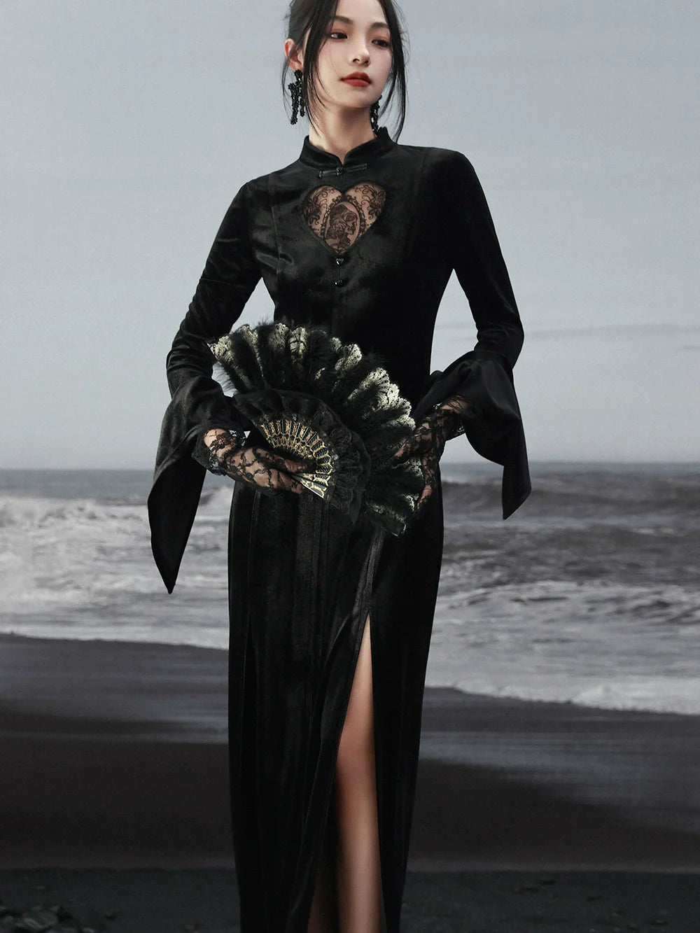 Dress Style Dark Velvet Gothic