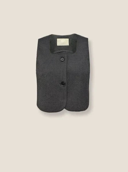 Gray College Long Skirt Best Bethi Barka Pleated