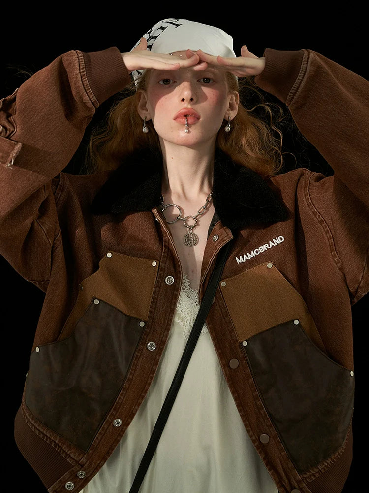 Veste Maillard rétro antique