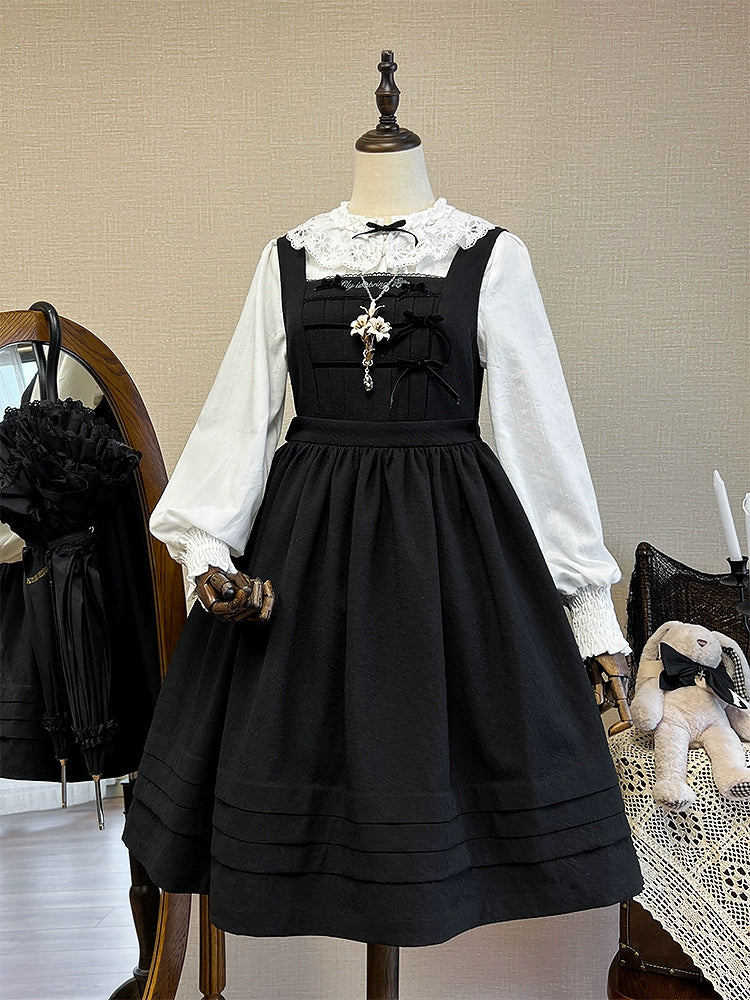 Strapsrock Rüschenband Little + Bluse