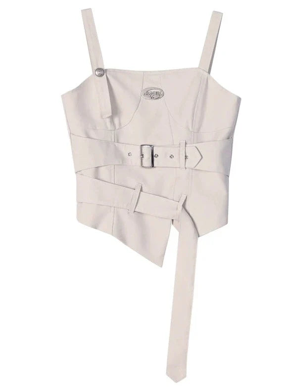 Top Girl + Camisole Skirt Mode Asymmetrical
