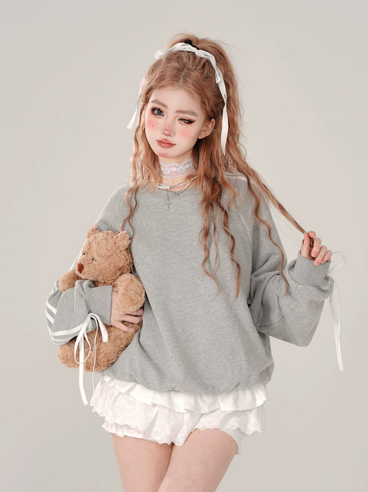 Casual Design Sweatshirt Side