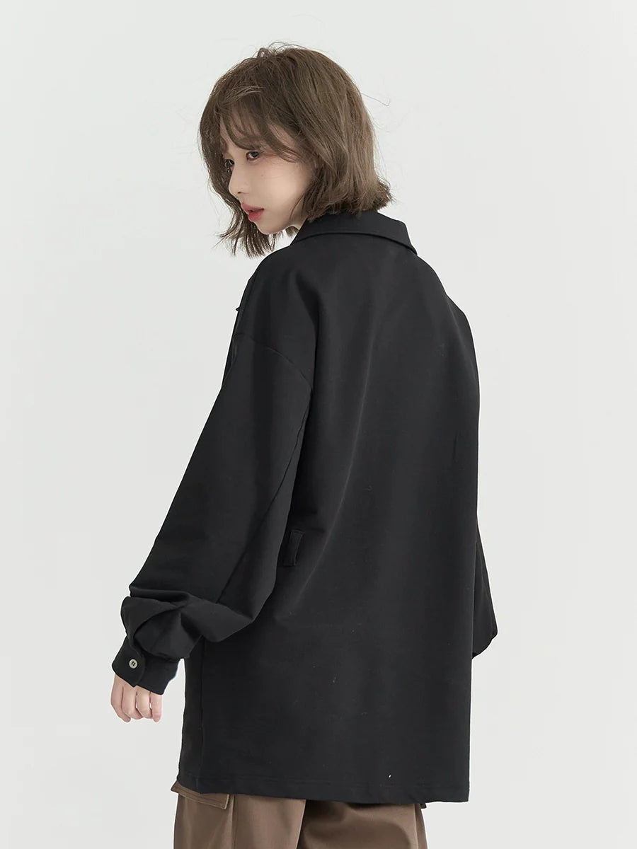 Polo Loose Top Mittellang