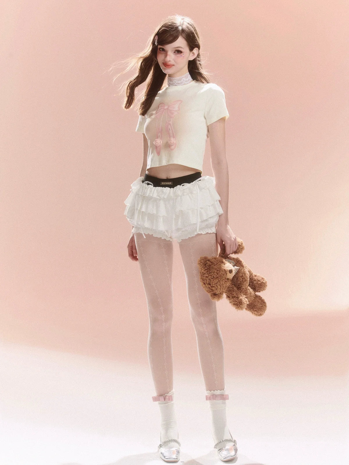 Design Sweet Bow Short Top