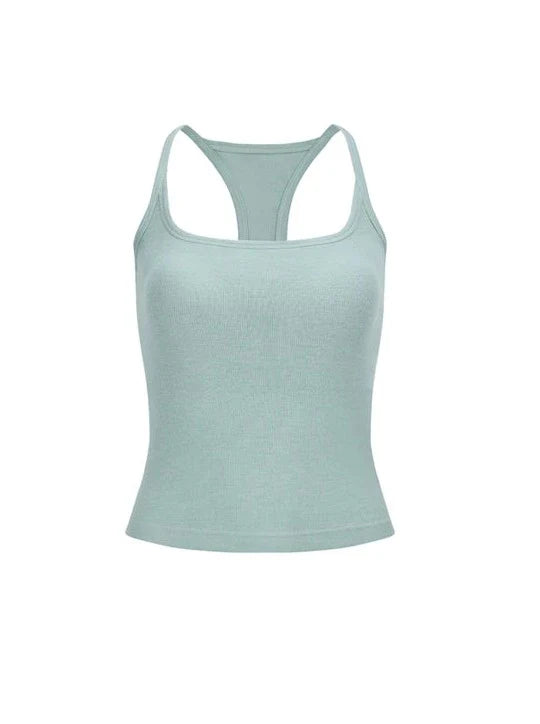 Camisole en tricot à bretelles pour fille sexy
