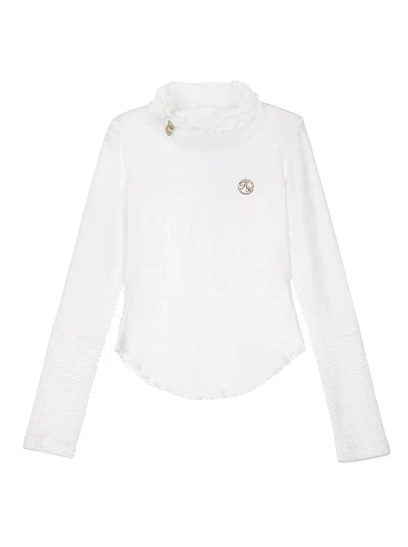 Ein Weste-Ausschnitt Stricktop Style Point College