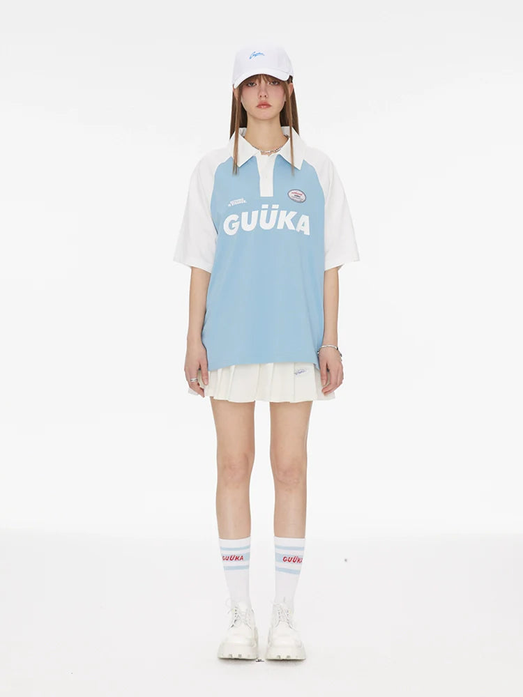 Tops Bicolor American Over Logo
