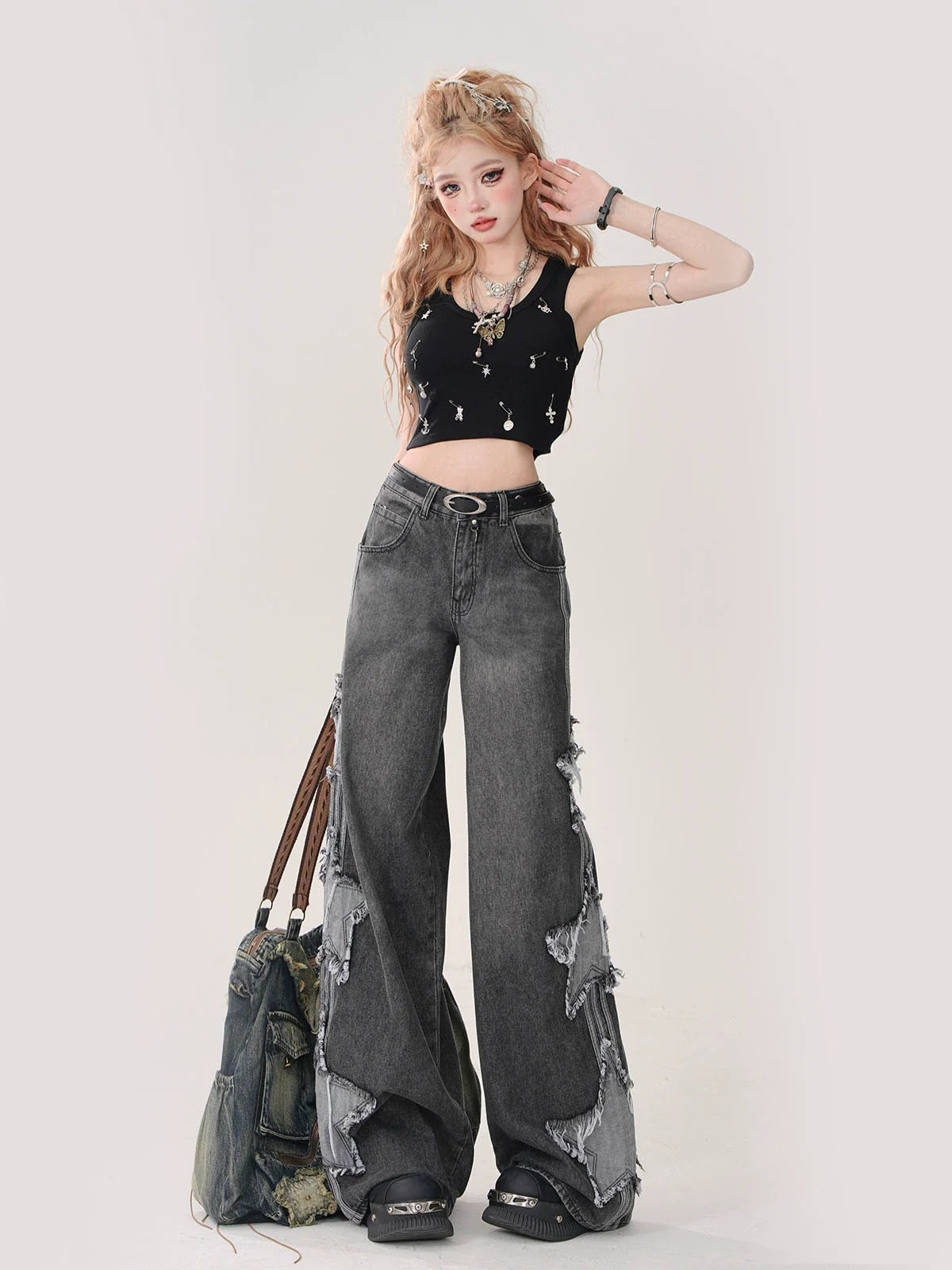 Top Crop Short Tank Cross
