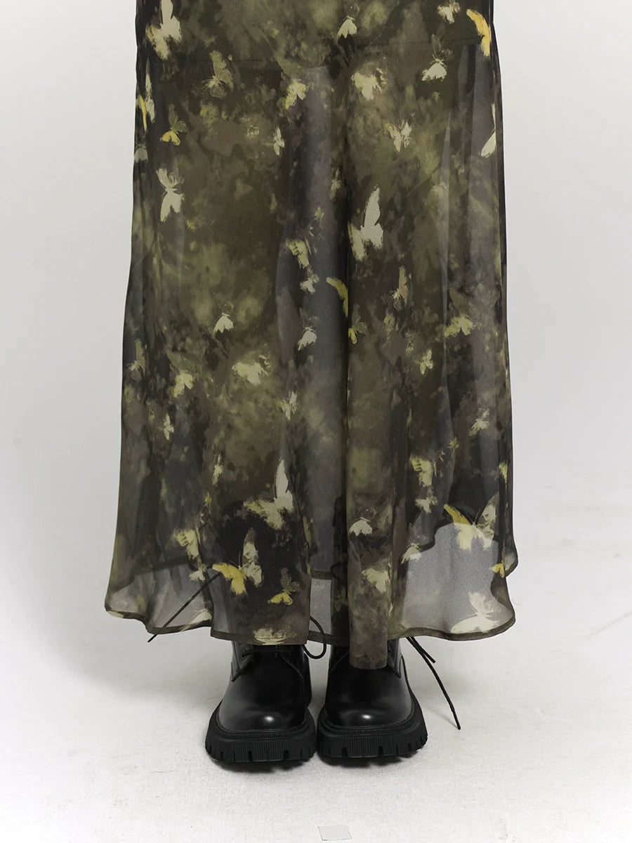 Green Mode Dress Dark Summer Tight