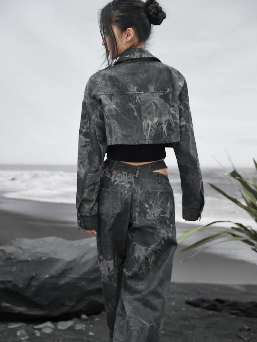 Veste tie-dye Mode Denim
