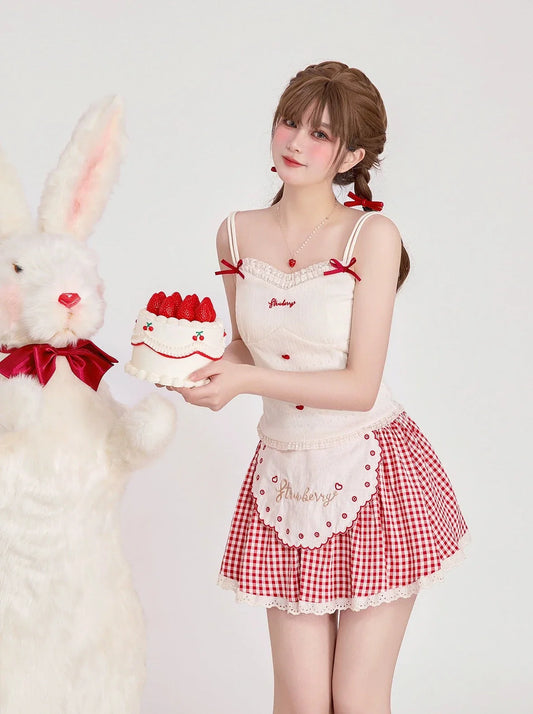 Camisole Sweet + Skirt + Shirt Girly