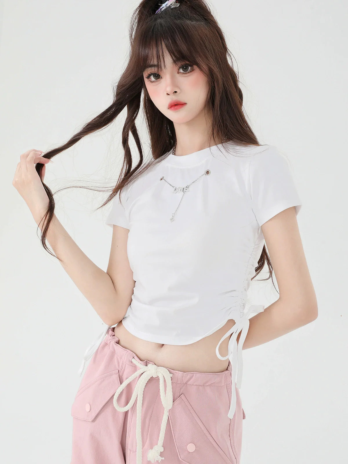 Hot Cool Top Slim Love Girl