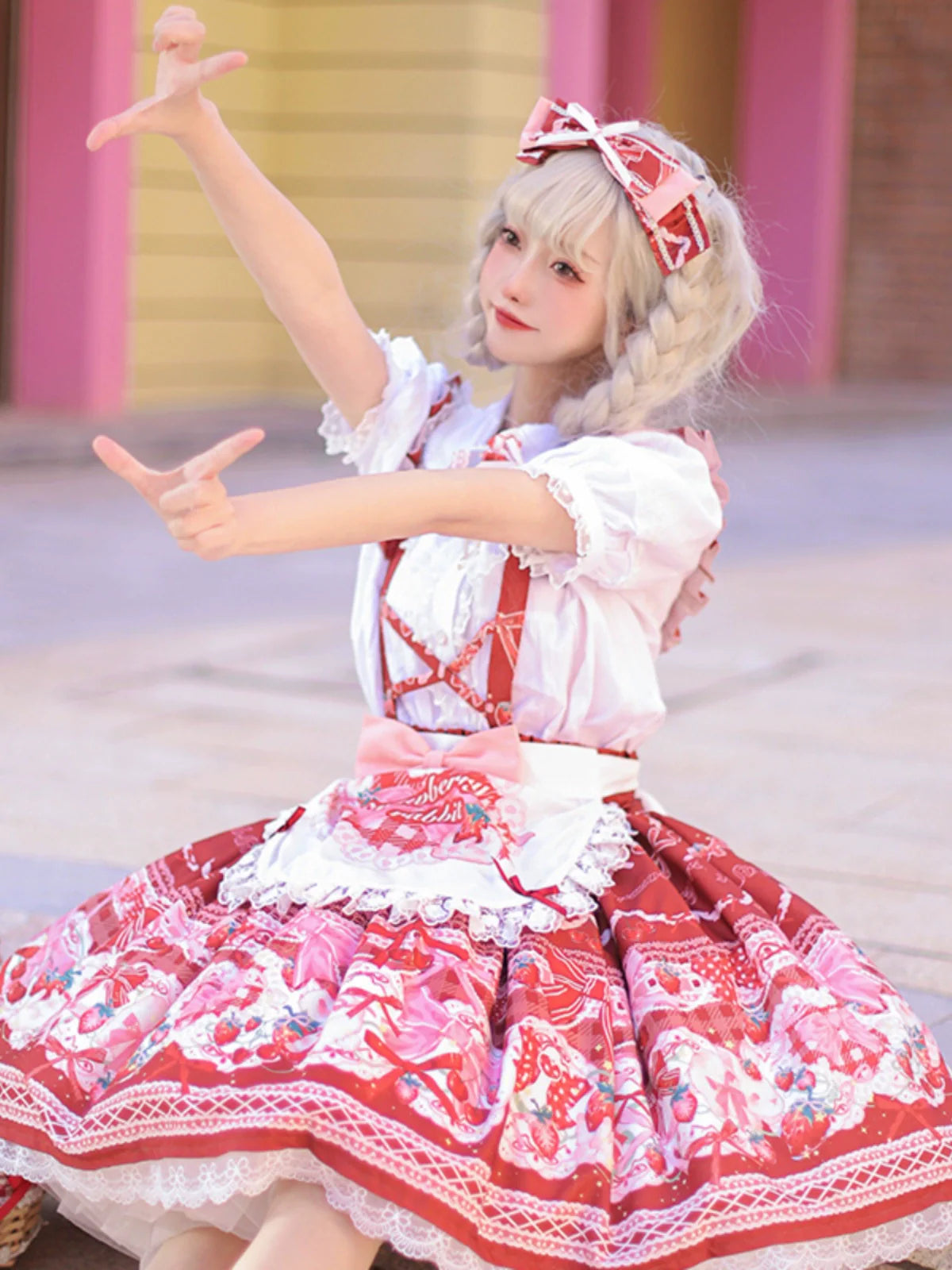 Ensemble Lolita Robe Lapin Frit aux Baies