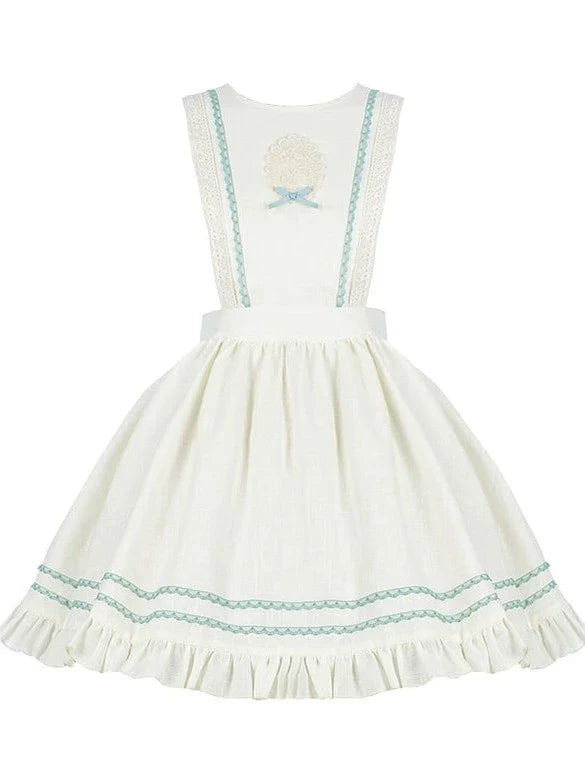 Summer Dress Flower Apron Flower + Retro