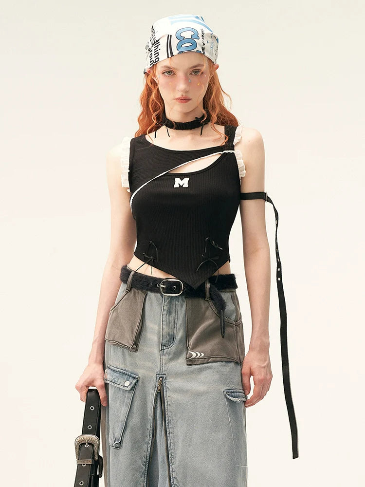 Angel Sleeveless Devil Top