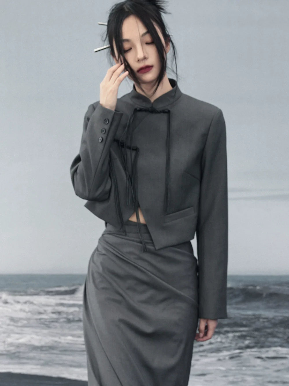 Veste Mode Chine Courte Chic
