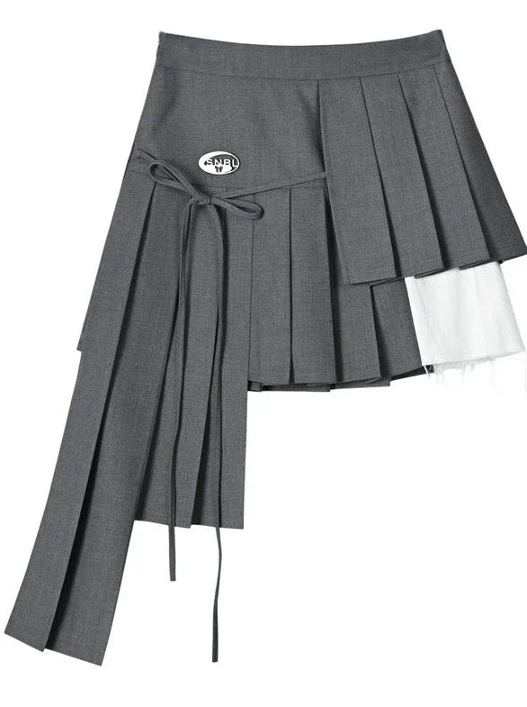 Top Girl + Camisole Skirt Mode Asymmetrical